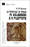  Le Epistole ai Colossesi e a Filemone