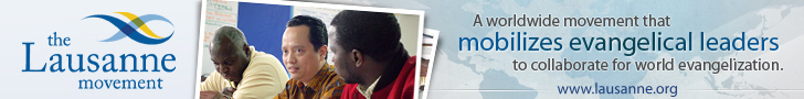 The Third Lausanne Congress on World Evangelization will be held in Cape Town, South Africa, 16-25 October 2010.